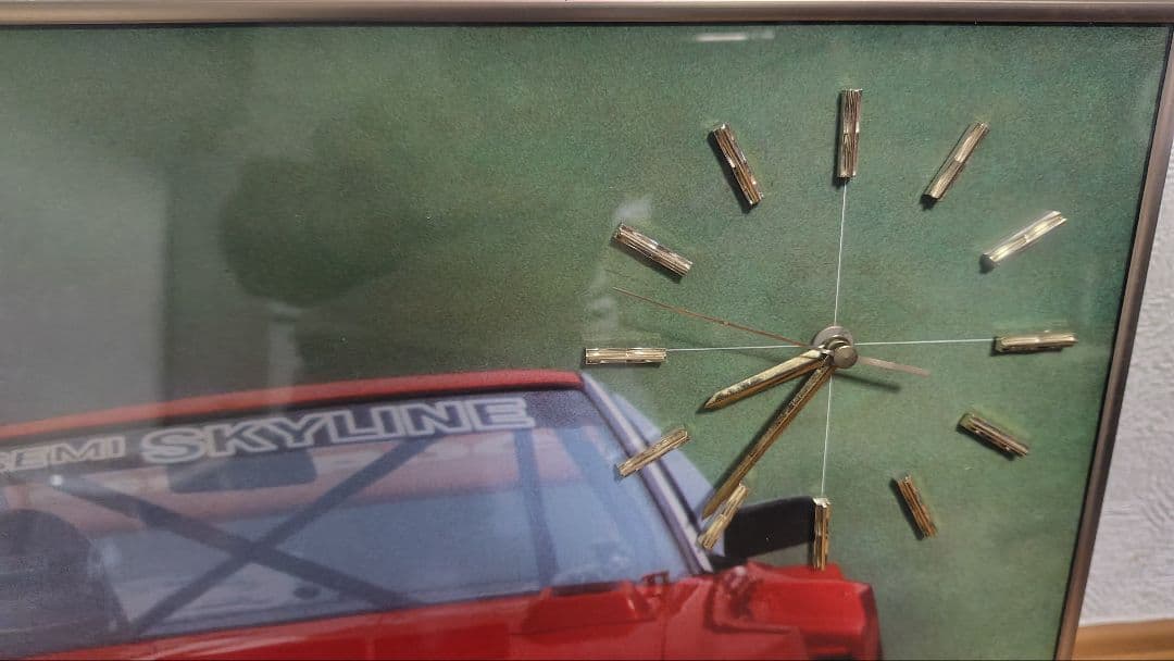 お値下げ→SKYLINE SUPER SILHOUETTE 時計 アートフレーム