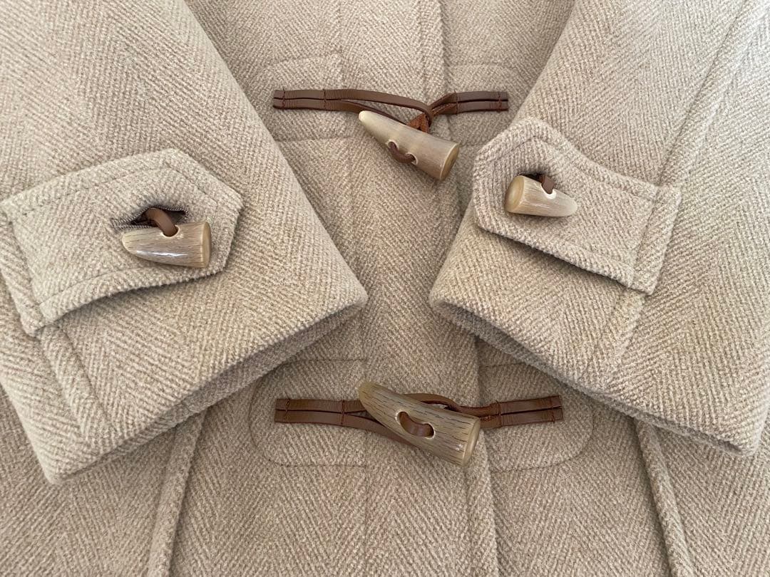 【極美品】BURBERRY LONDON バーバリーハニーベージュダッフルコート