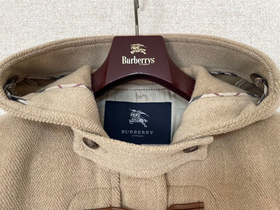 【極美品】BURBERRY LONDON バーバリーハニーベージュダッフルコート