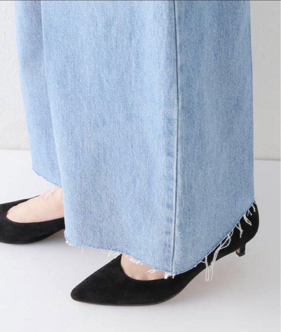 plage 【R’IAM】 LOOSE DENIM パンツ 36