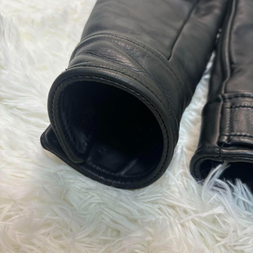 極美品✨クーティ レザー ライダース 本革　シングル ジップ　降谷　KJ