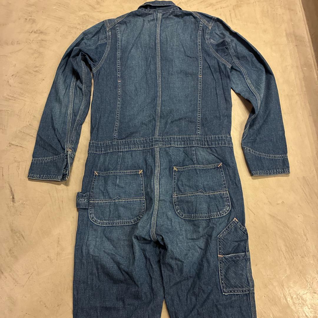 【希少】POLO RALPH LAUREN デニムつなぎ オールインワン 古着