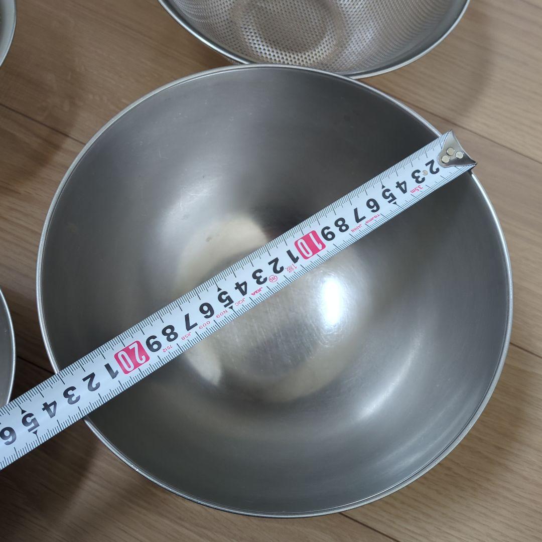 ステンレスボウル（柳宗理） 5点セット