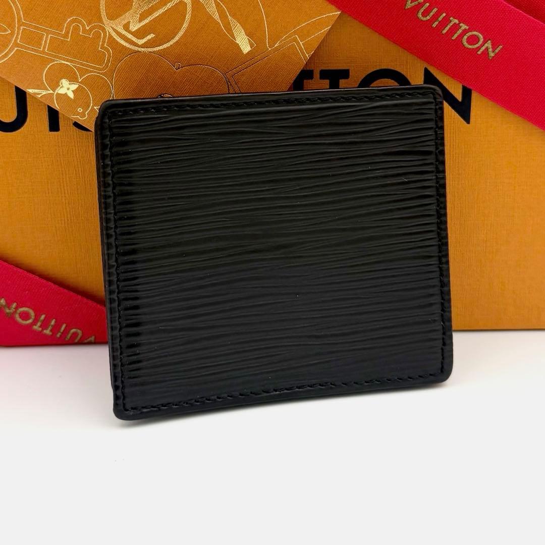 ルイヴィトン エピ ポルトモネボワット ケース 小銭入れ ブラック 黒