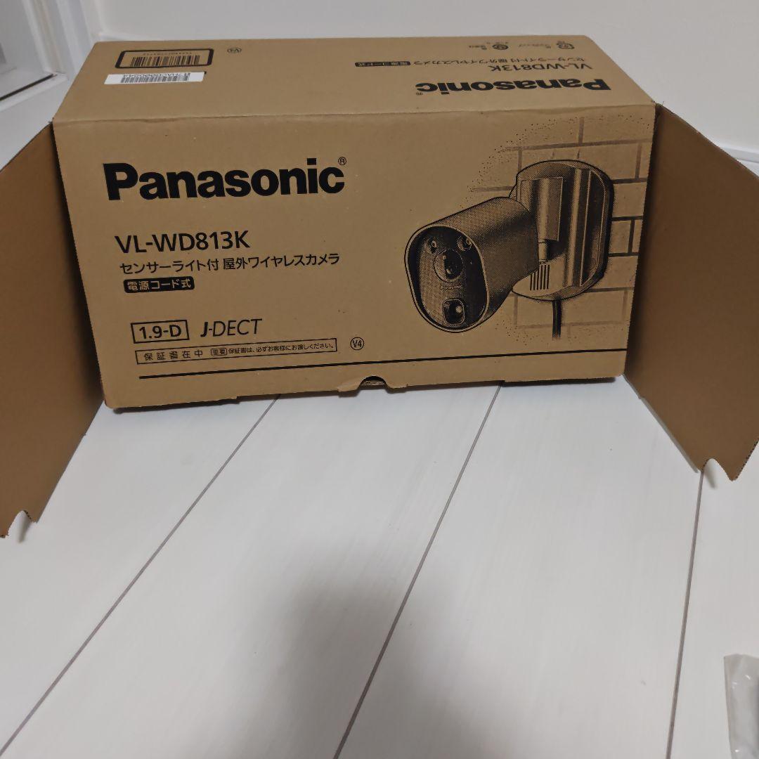 Panasonic VL-WD813Kセンサーライト付 屋外ワイヤレスカメラ