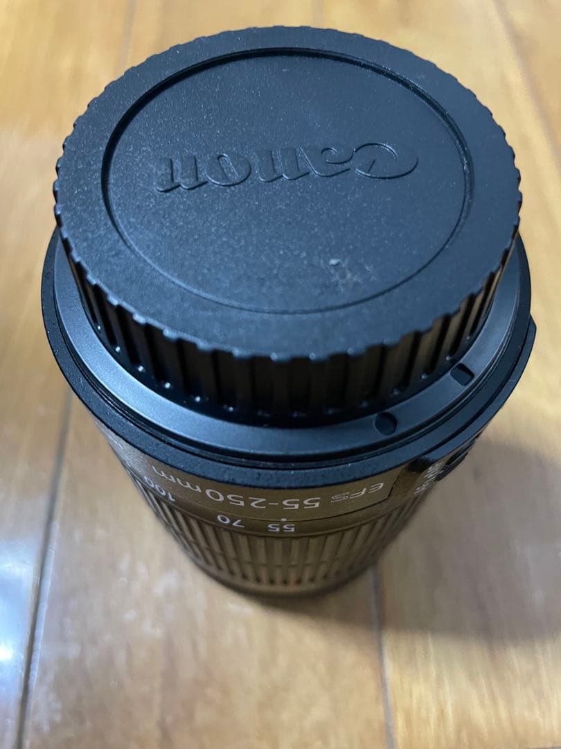 望遠レンズ canon EF-S55-250mm