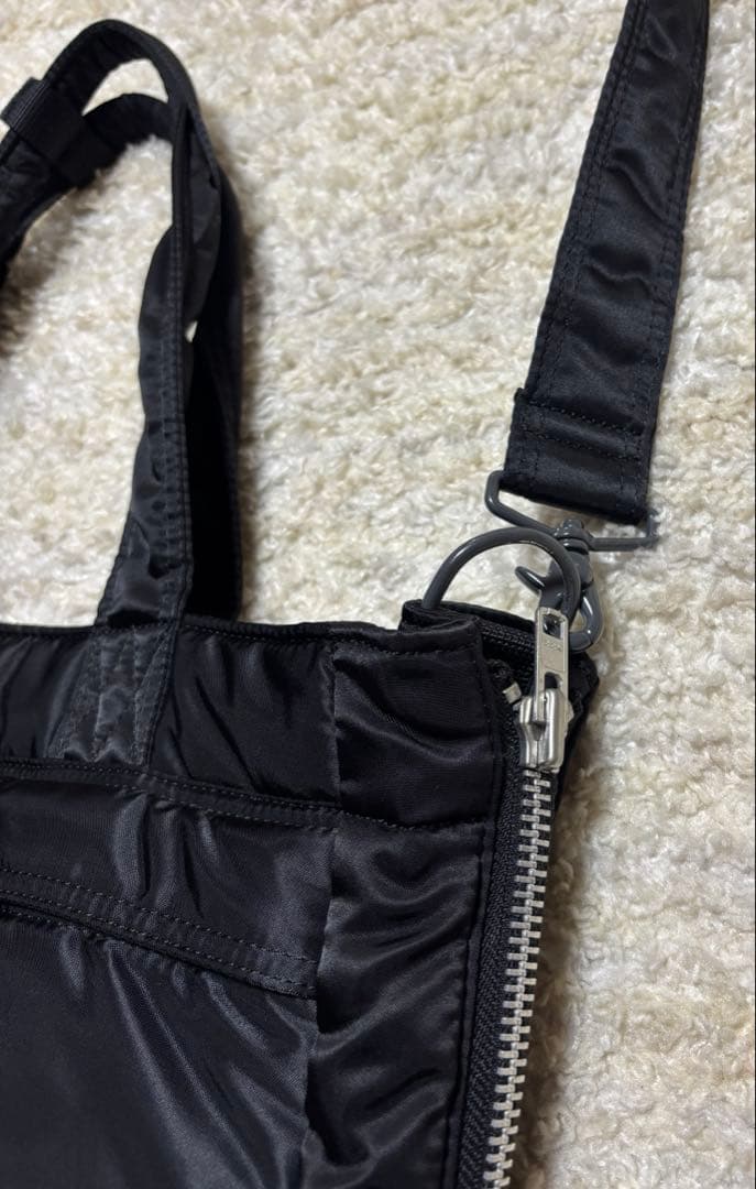 PORTER TANKER 2WAYトートバッグ★ブラック