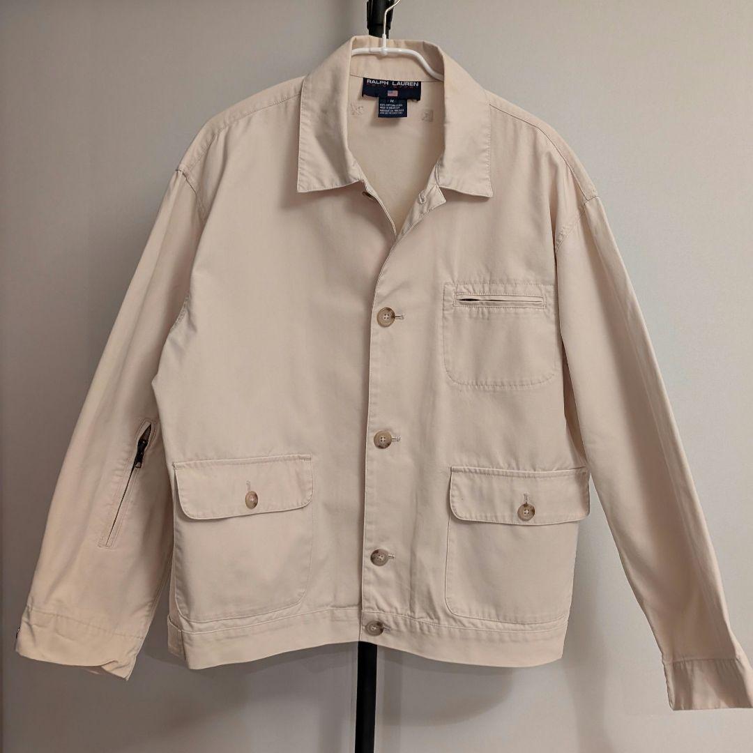 【希少90s】POLO SPORT ラルフローレン コットンワークジャケット