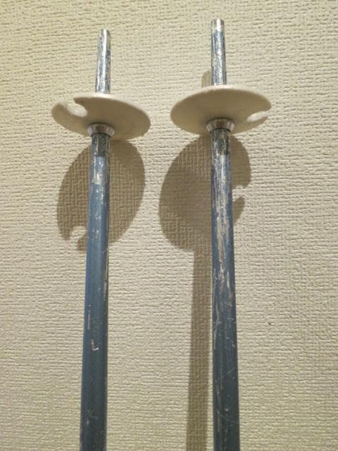 STREULE 120cm ジュニアスキー板　 90cmストックセット