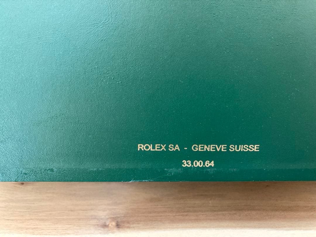 ＊*8様 ROLEX 空箱　時計ボックス グリーン