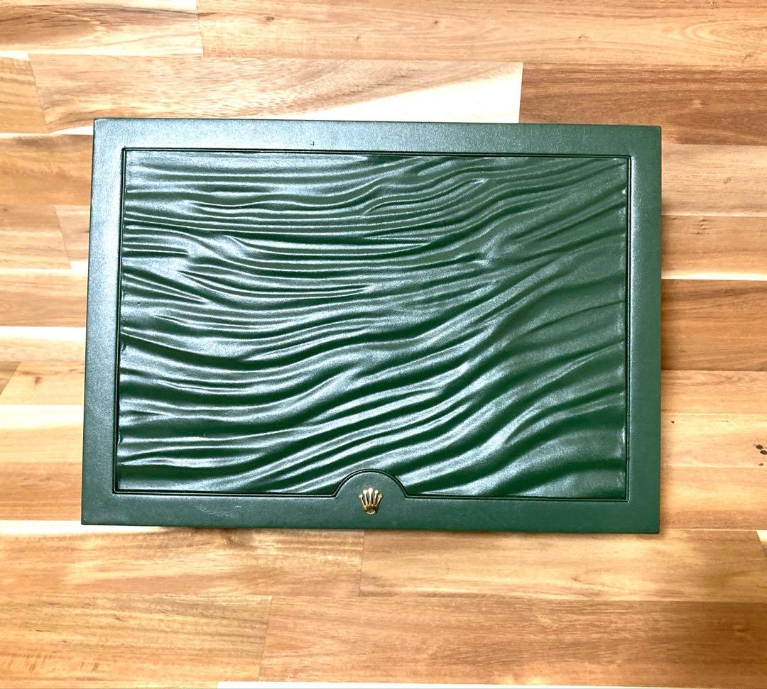 ＊*8様 ROLEX 空箱　時計ボックス グリーン