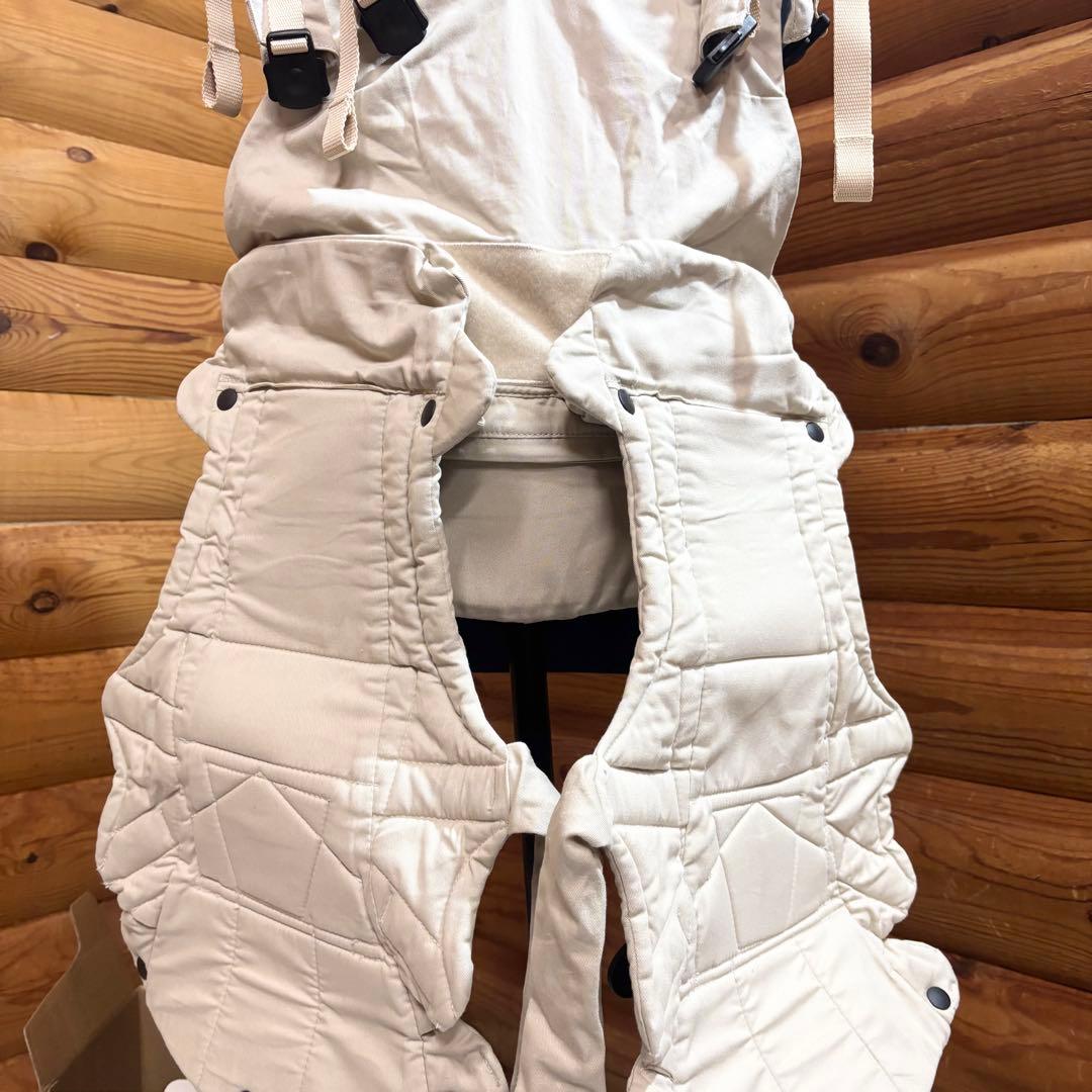 【美品】napnap ふたご抱っこひも ベージュ 抱っこ紐 3way