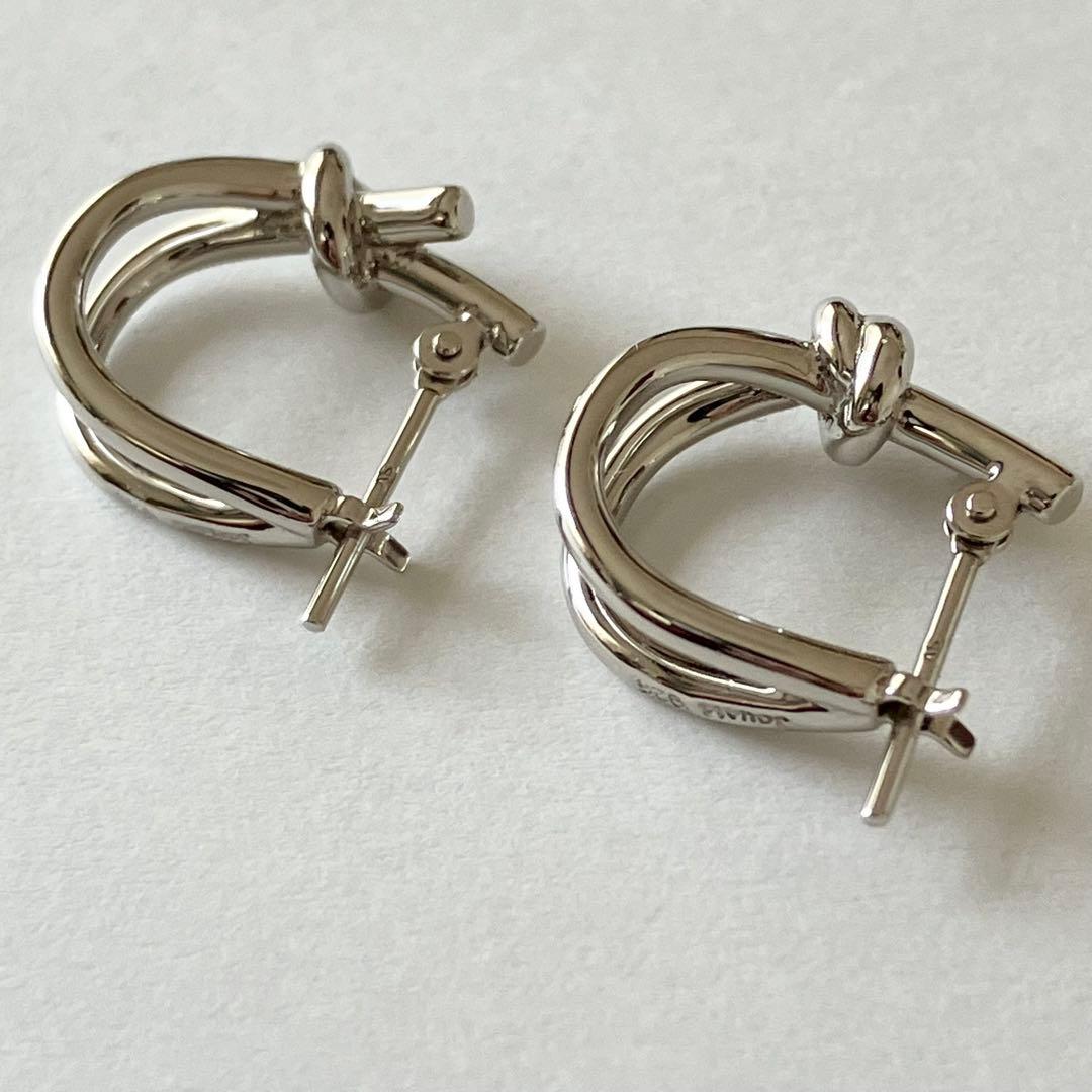 momo1224　 極美品 Jouete ジュエッテ フープピアス ノット