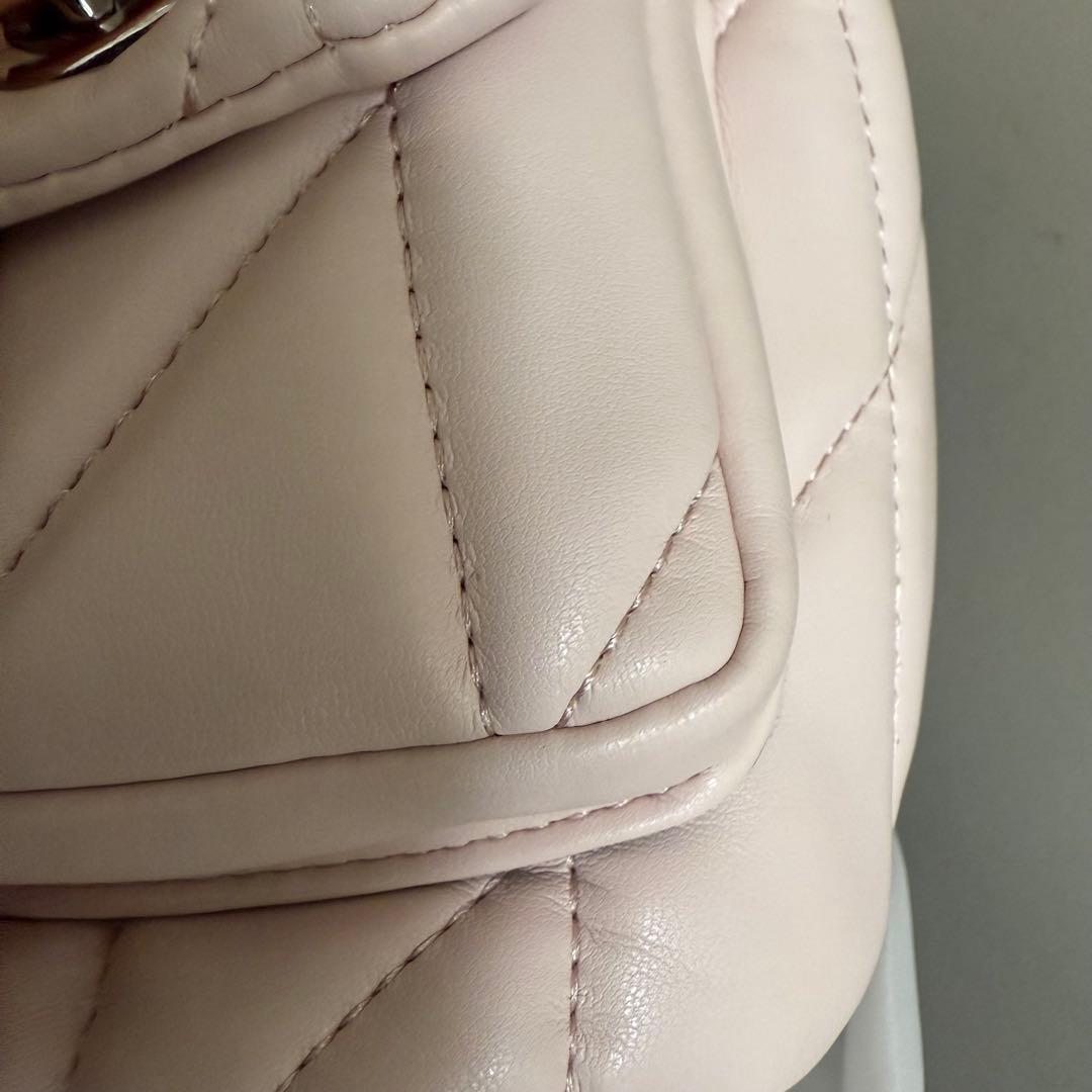 COACH リュック ショルダーバッグ タビー キルティング　ピンク