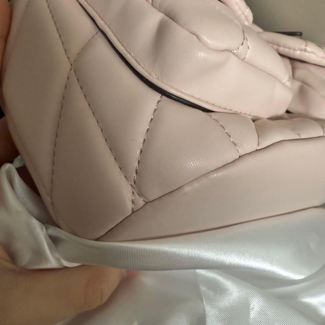 COACH リュック ショルダーバッグ タビー キルティング　ピンク