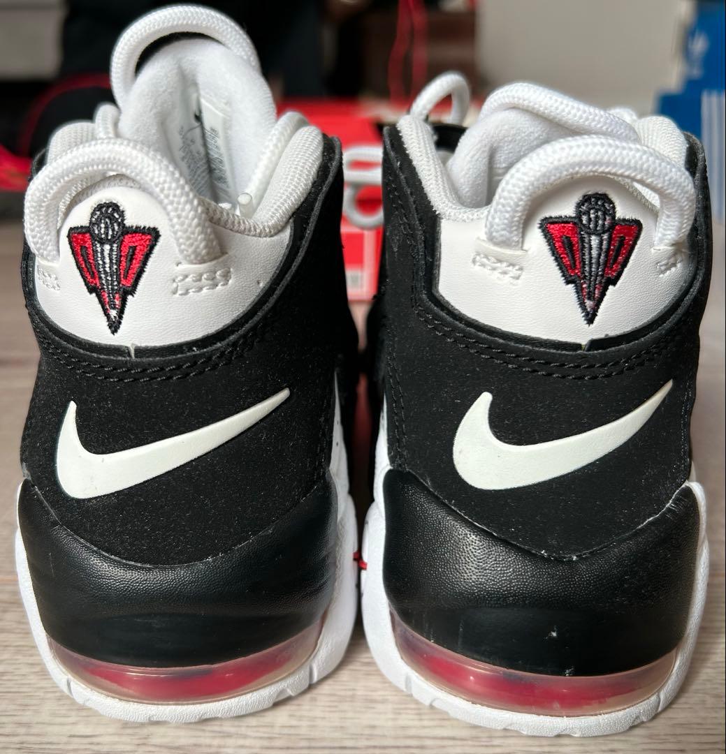 NIKE エアモアアップテンポ 21cm 白 黒