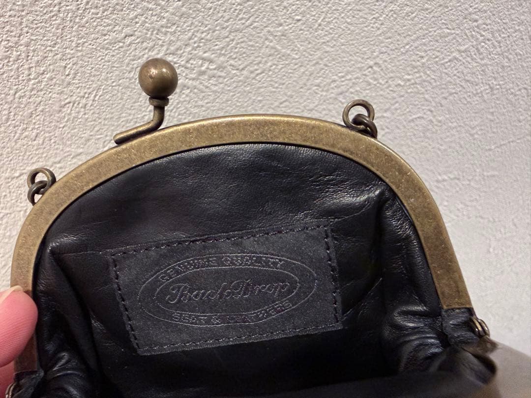 【レア物】BACKDROP Leathers がま口ウォレット
