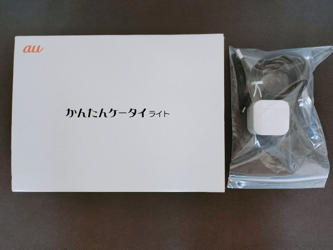 【美品】au かんたんケータイライト KYF43 本体