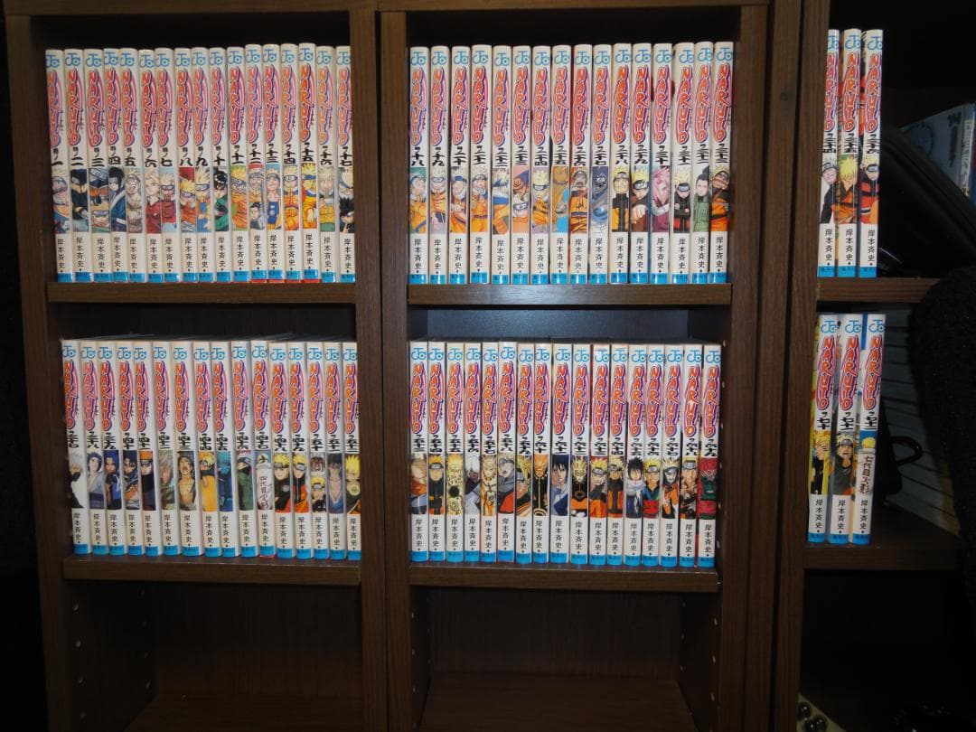 NARUTO ナルト 1巻～72巻 全巻初版本