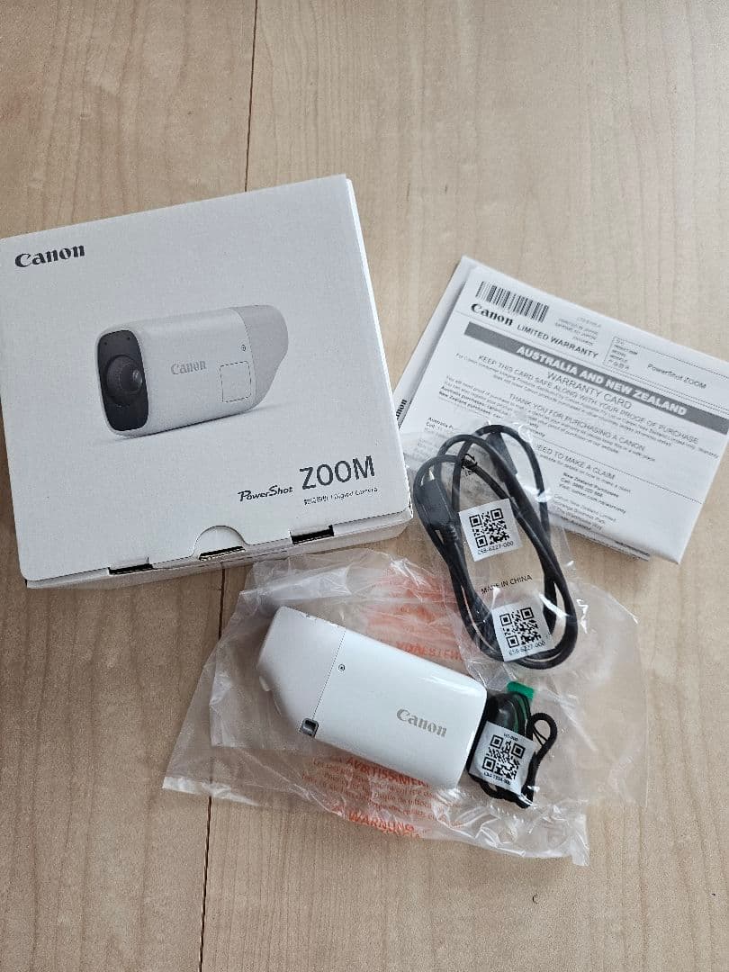 Canon PowerShot ZOOM ホワイト