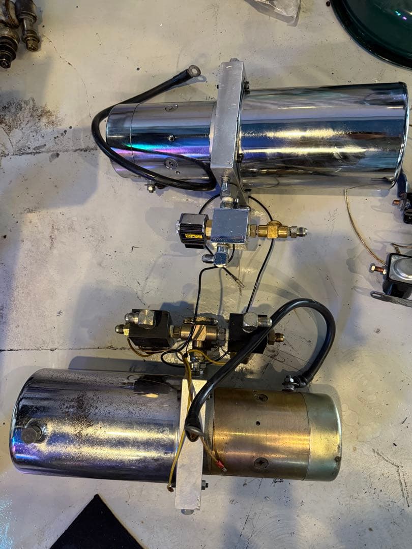 ハイドロ　ポンプ　配線　スイッチ　セット　ローライダー