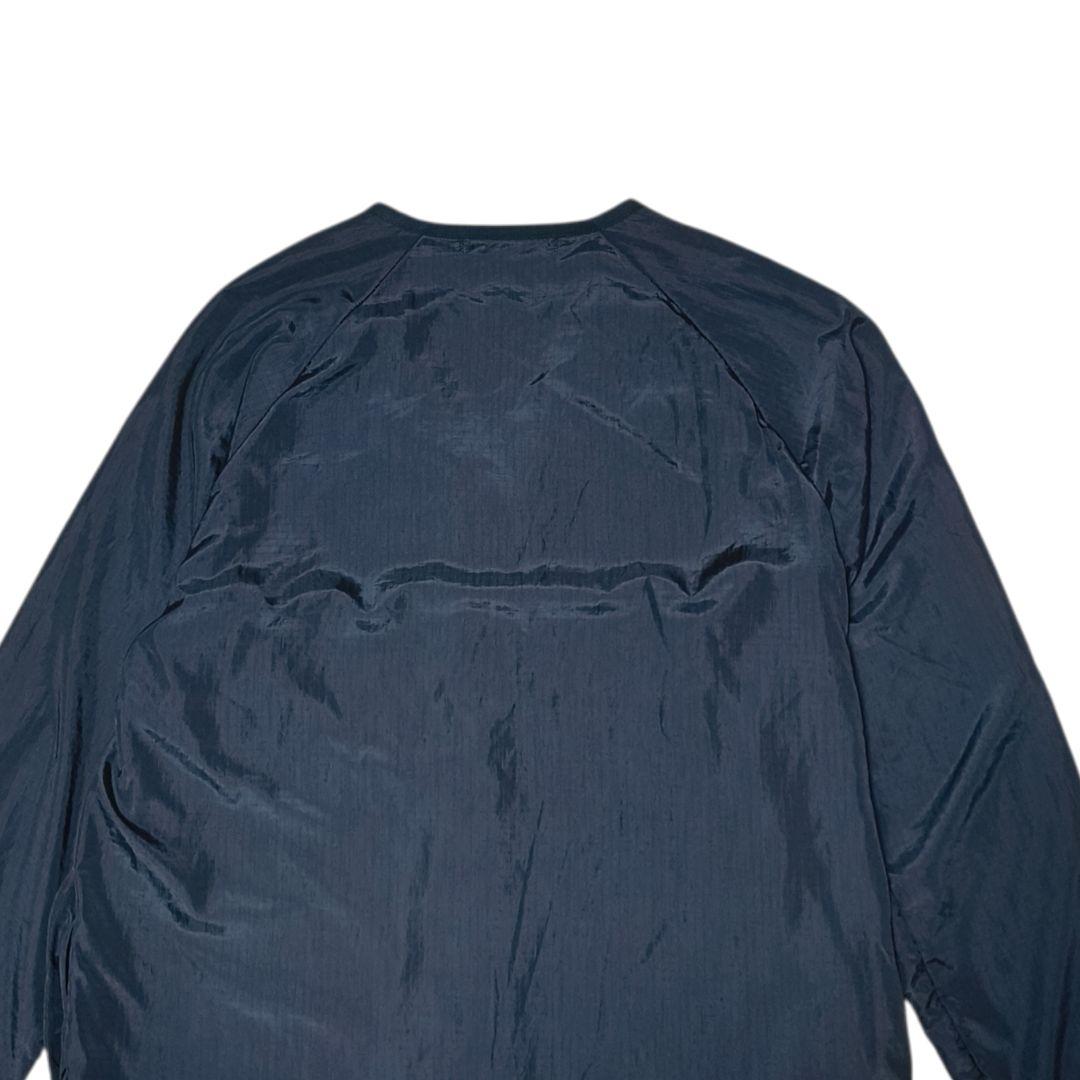 ロンハーマン　sizeM　ナイロンジャケット　ノーカラー　ダブルジップ　黒