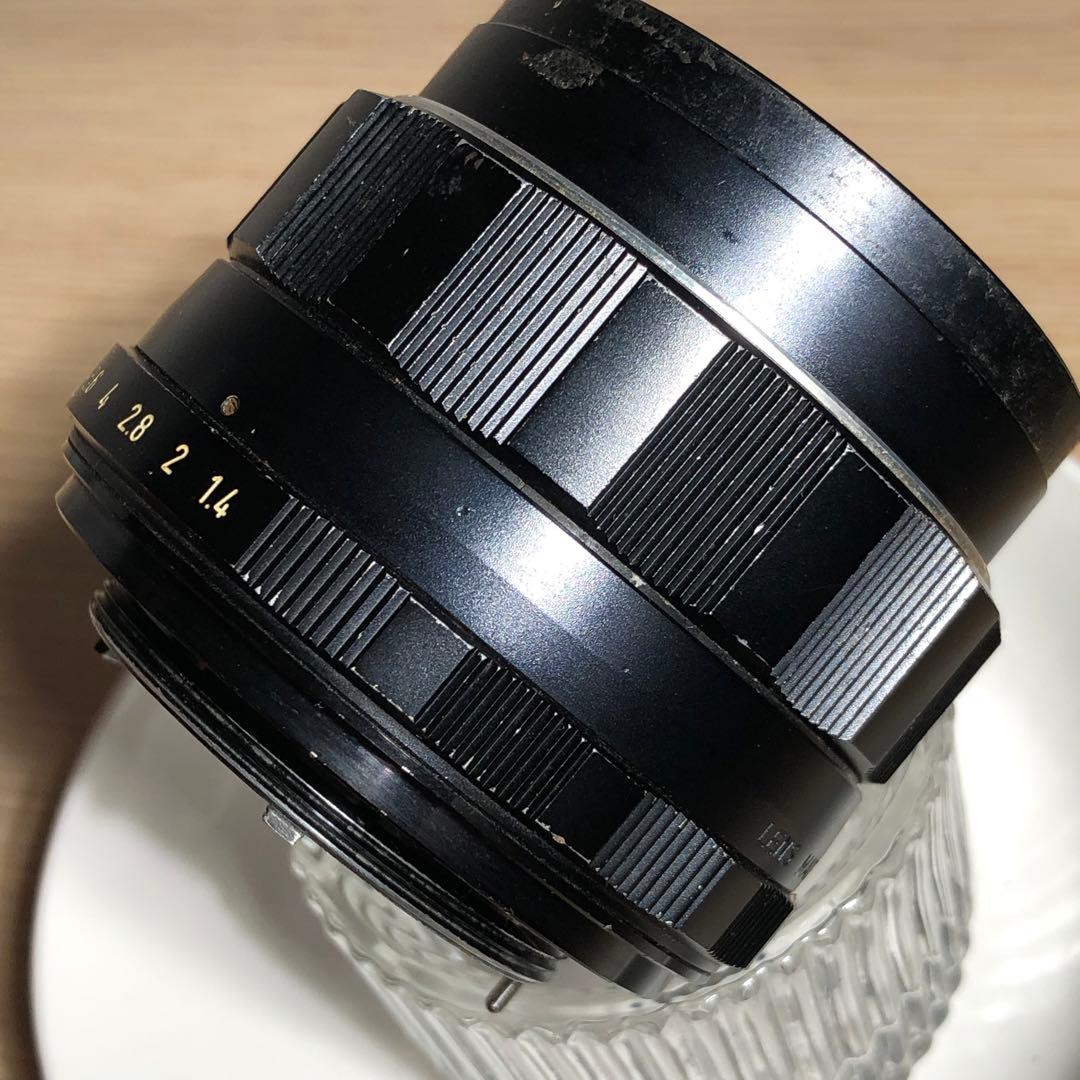 smc takumar 50mm f1.4 m42マウント