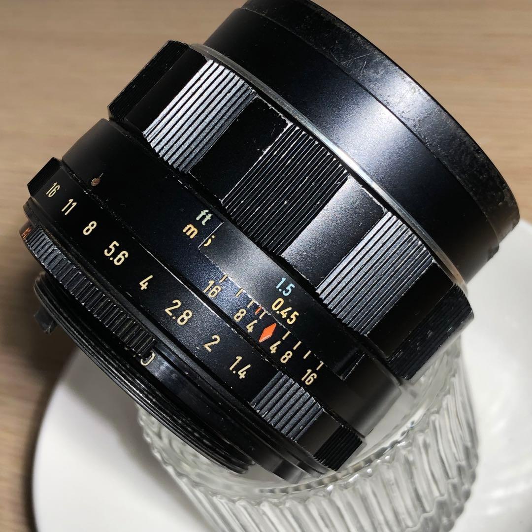 smc takumar 50mm f1.4 m42マウント