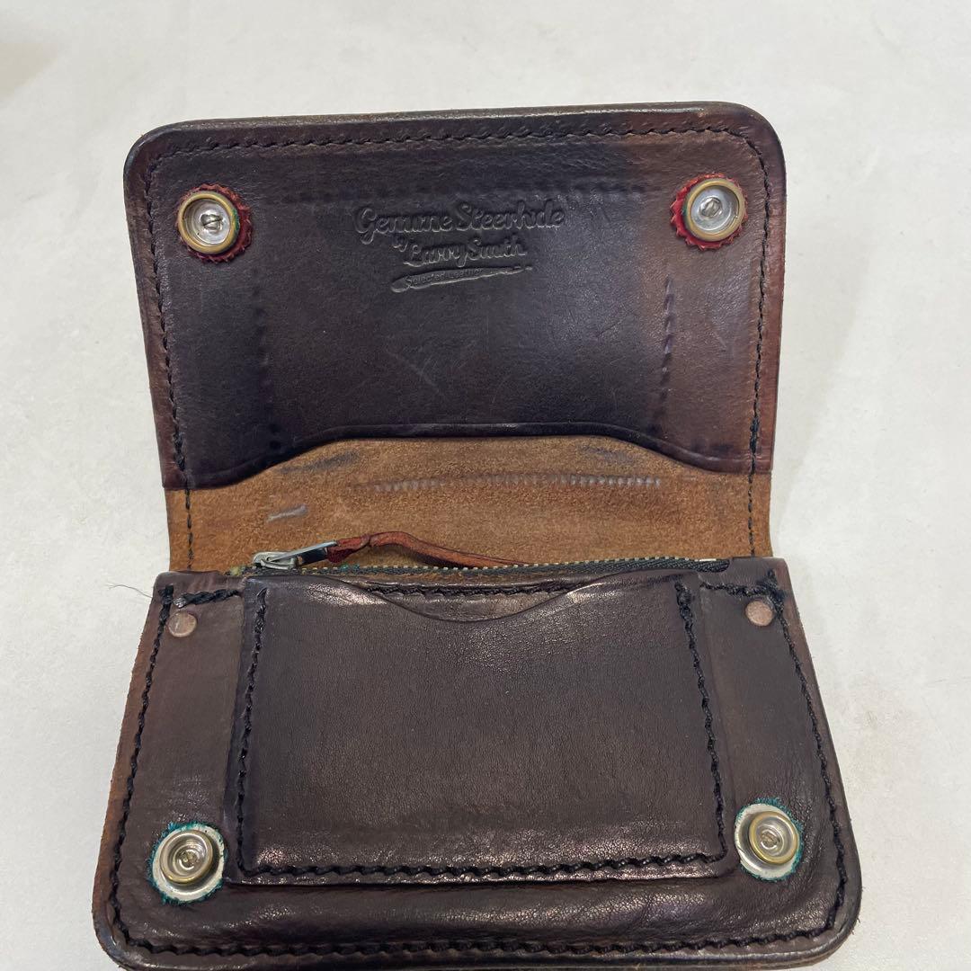 Larry smith ラリースミス　ウォレット　レザー　財布　二つ折り
