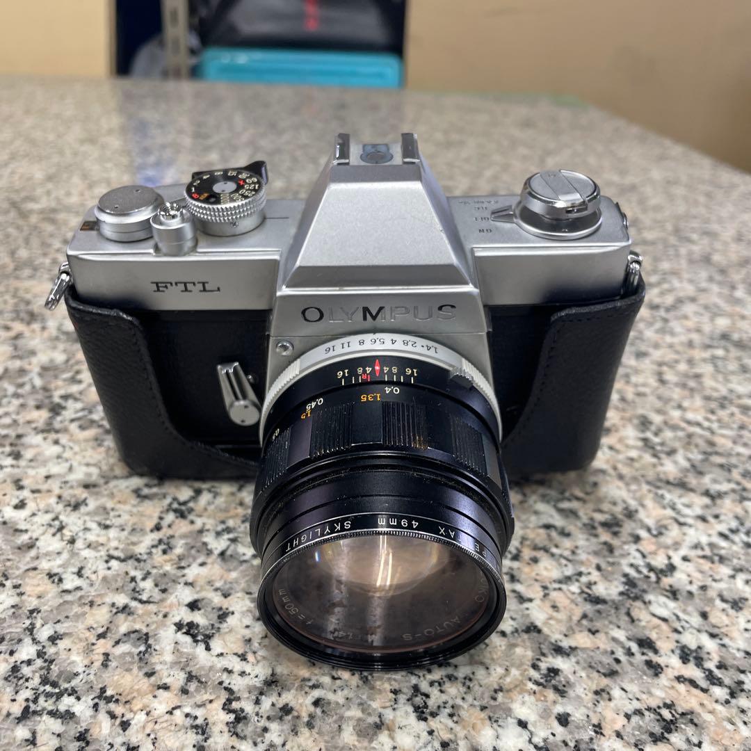 OLYMPUS オリンパス FTL フィルムカメラ 写真 ブラック 小物 格安