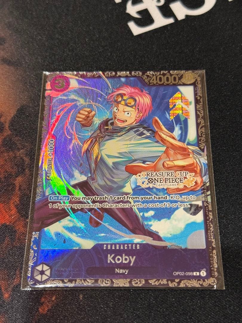 ワンピースカード コビー treasure cup プロモカード　英語版
