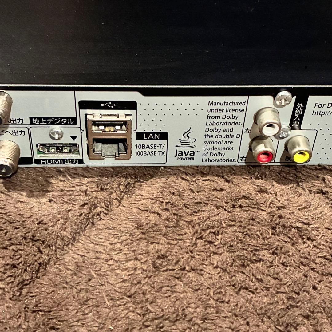 パナソニック　DIGA ブルーレイディスクレコーダー　Blu-ray