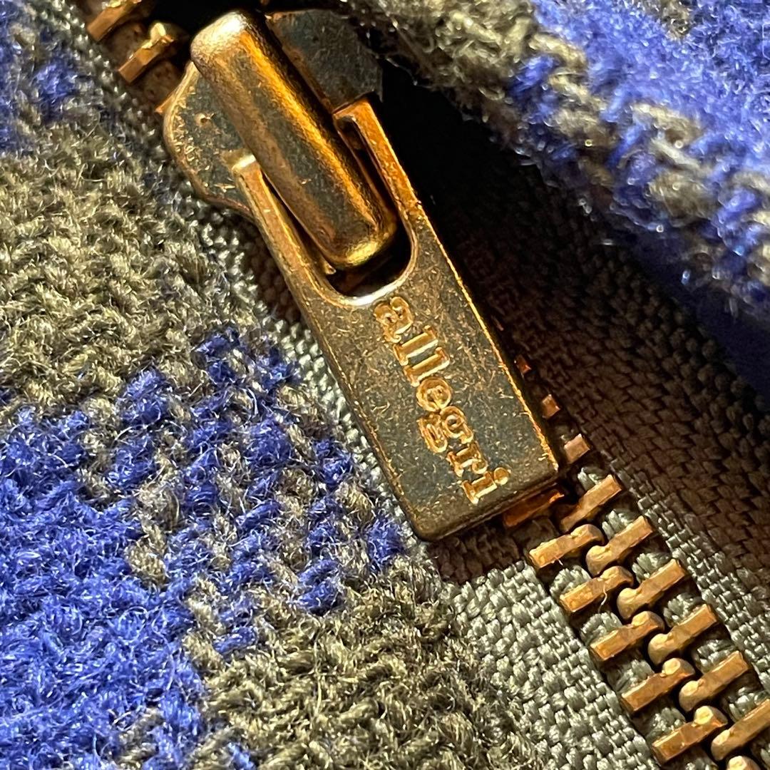 allegri アレグリ ウール ブルゾン チェック柄 ジャケット マルジェラ