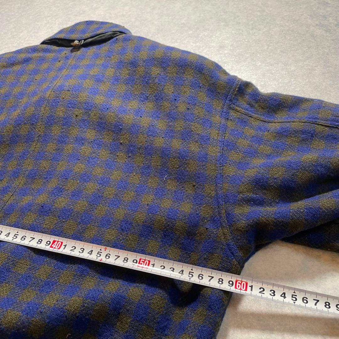 allegri アレグリ ウール ブルゾン チェック柄 ジャケット マルジェラ