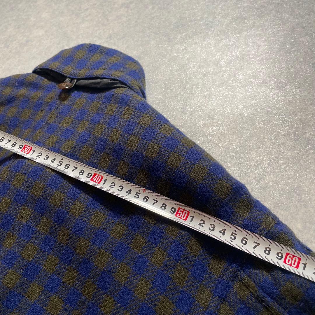 allegri アレグリ ウール ブルゾン チェック柄 ジャケット マルジェラ