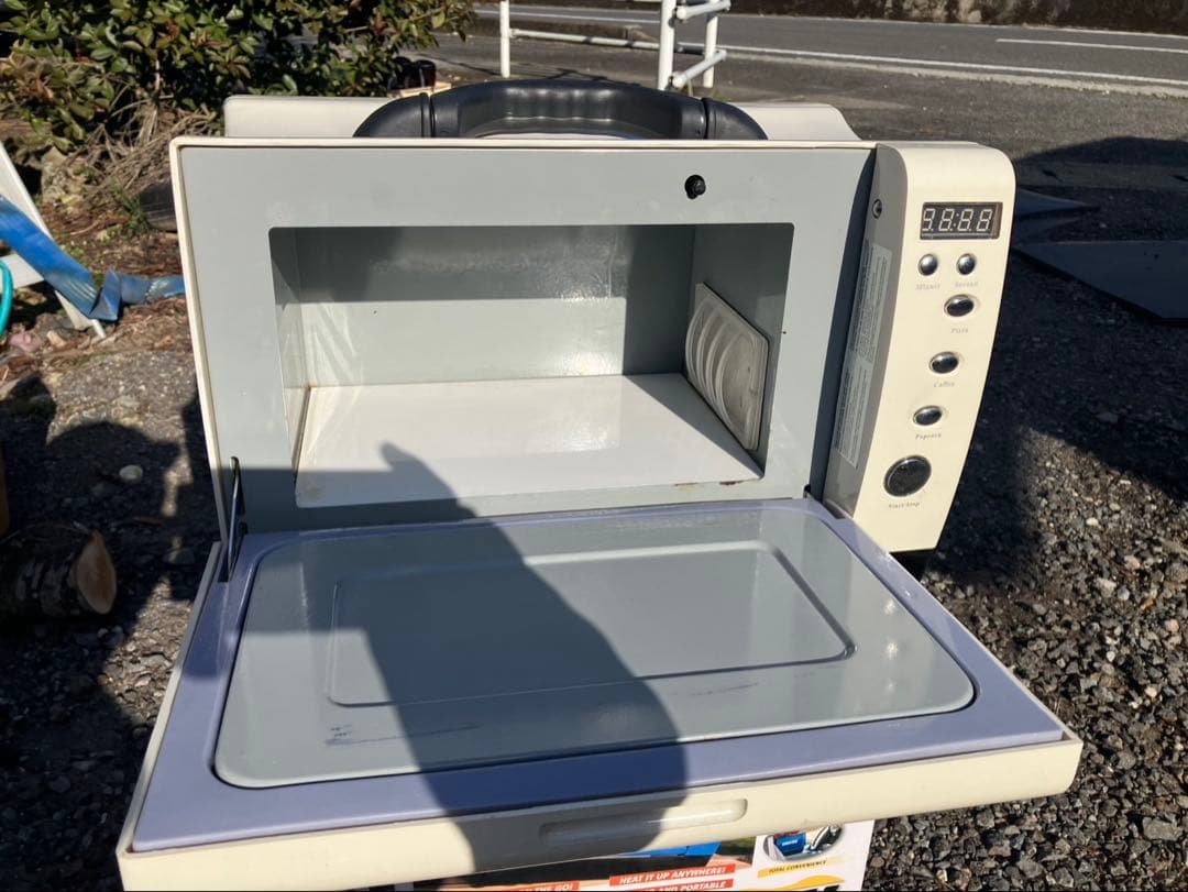 ジャンク品　部品取り修理できる方WAVE BOX ポータブル電子レンジ値下