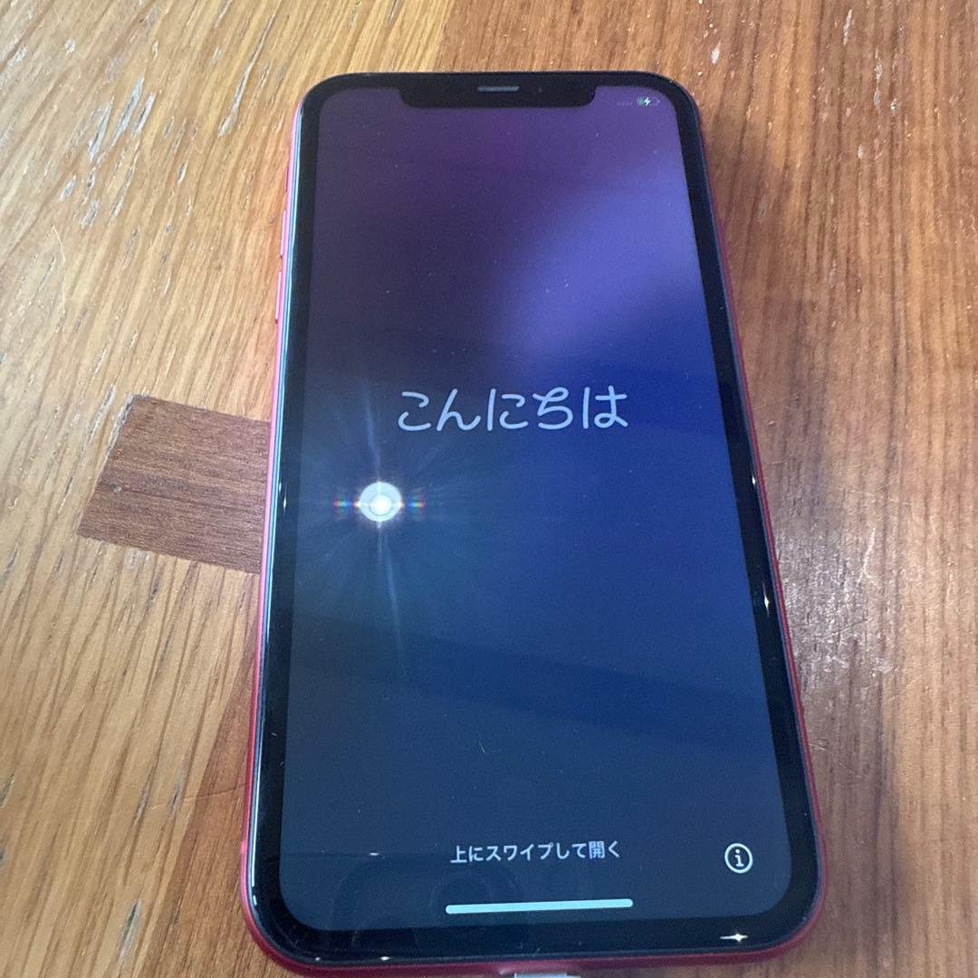 Apple iPhone 11 RED 64GB本体
