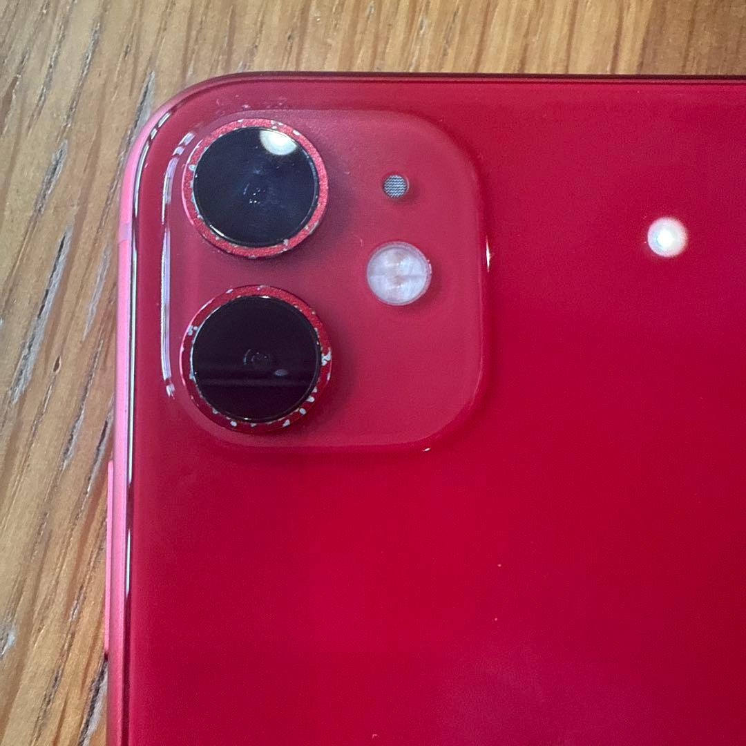 Apple iPhone 11 RED 64GB本体