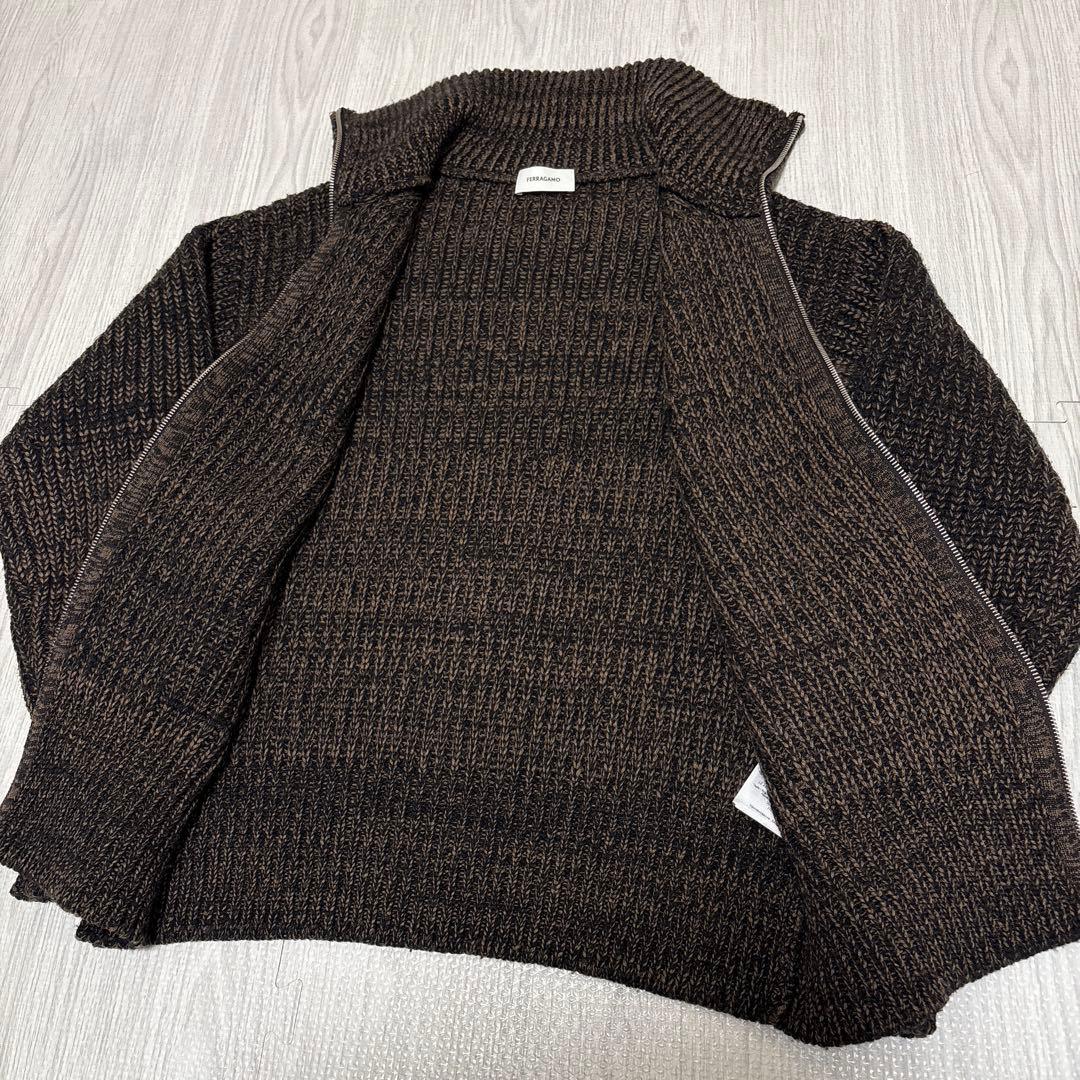 西宮のイニエスタ FERRAGAMO フェラガモ ドライバーズニット