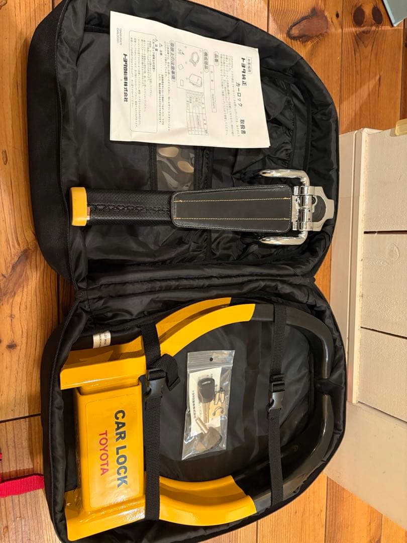 【写真追加しました】TOYOTA トヨタ 純正　カーロック　マックガード