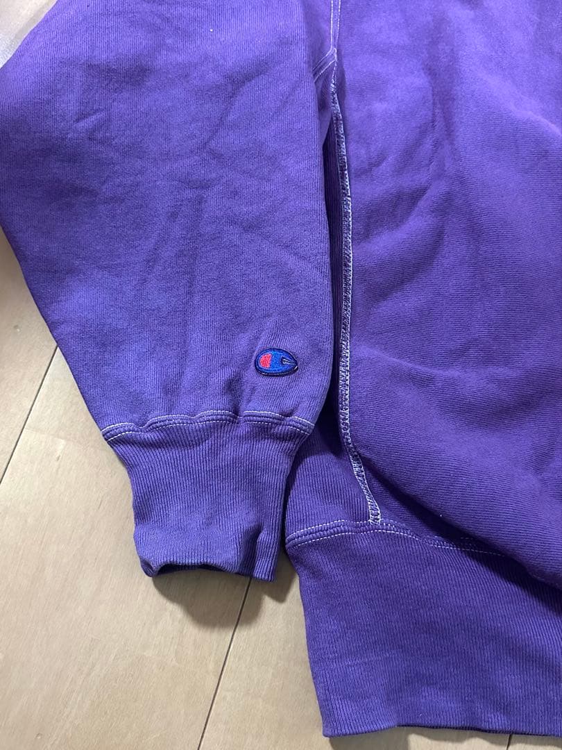 Champion リバースウィーブ　90s スウェット　パープル