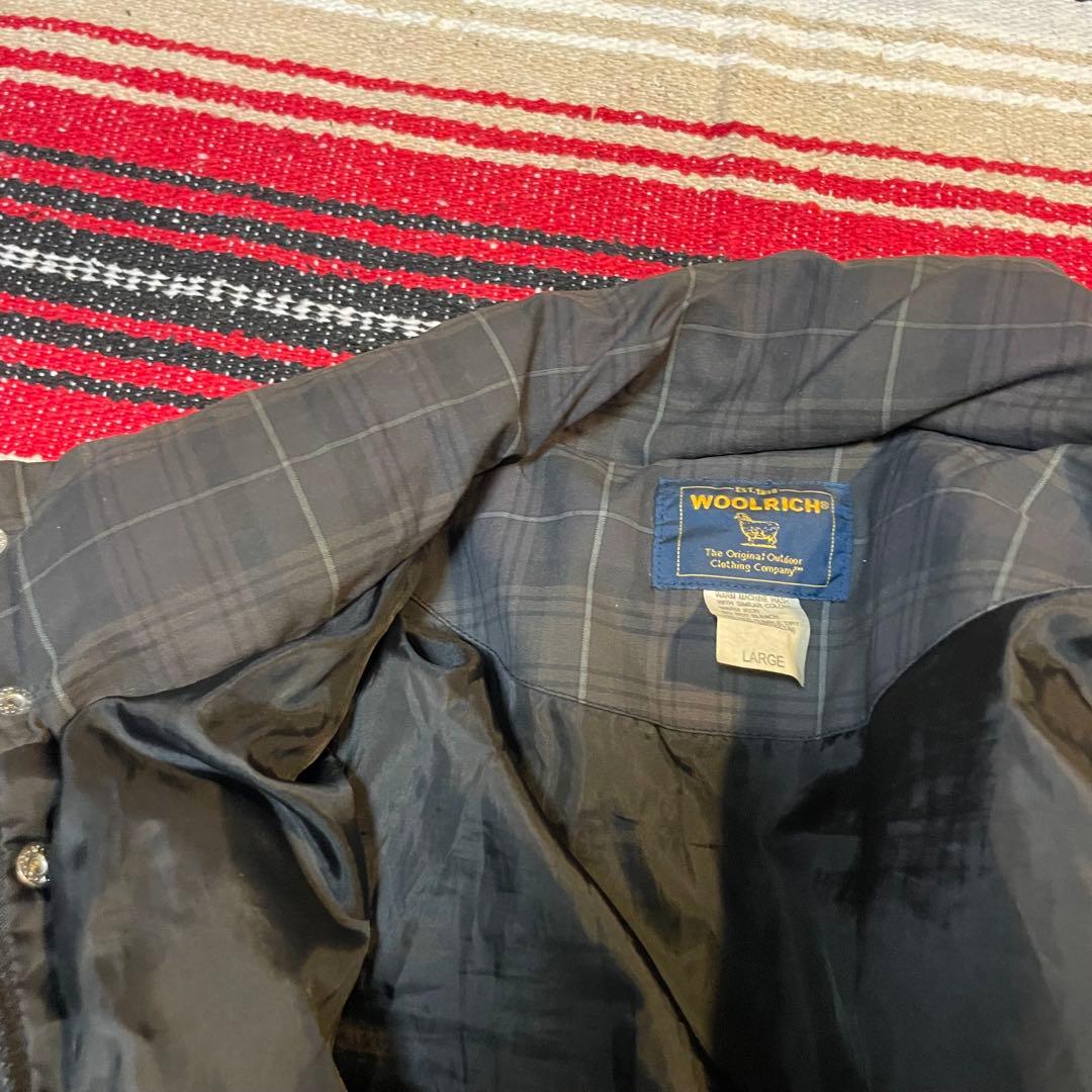 登山家　WOOLRICH 中綿ジャケット ダウン　バッファロー　L