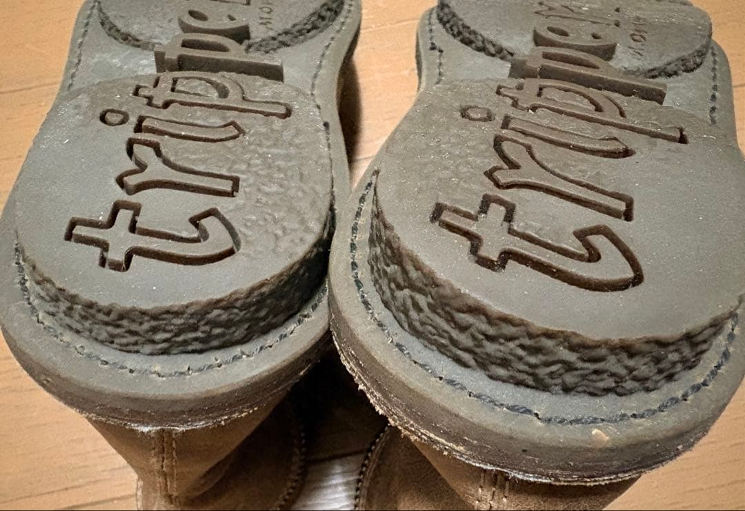 ★美品★trippen トリッペン ショートブーツ 本革 サイズ35 キャメル色