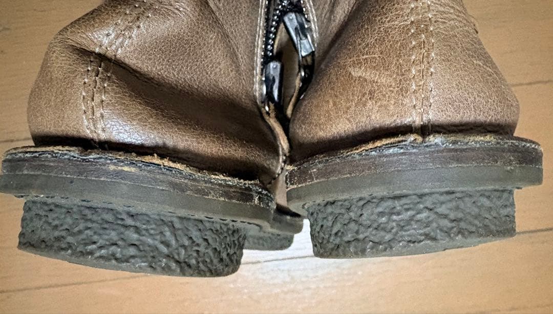 ★美品★trippen トリッペン ショートブーツ 本革 サイズ35 キャメル色