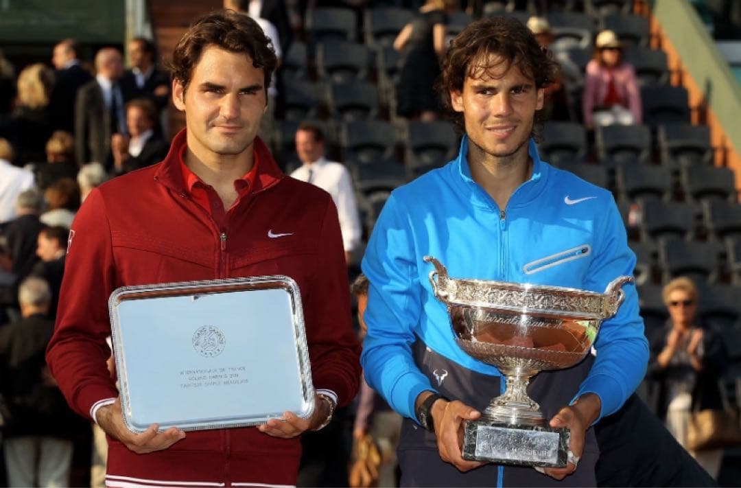 2011 フェデラー全仏準優勝モデル　Nike ジャケット　RFロゴ刺繍