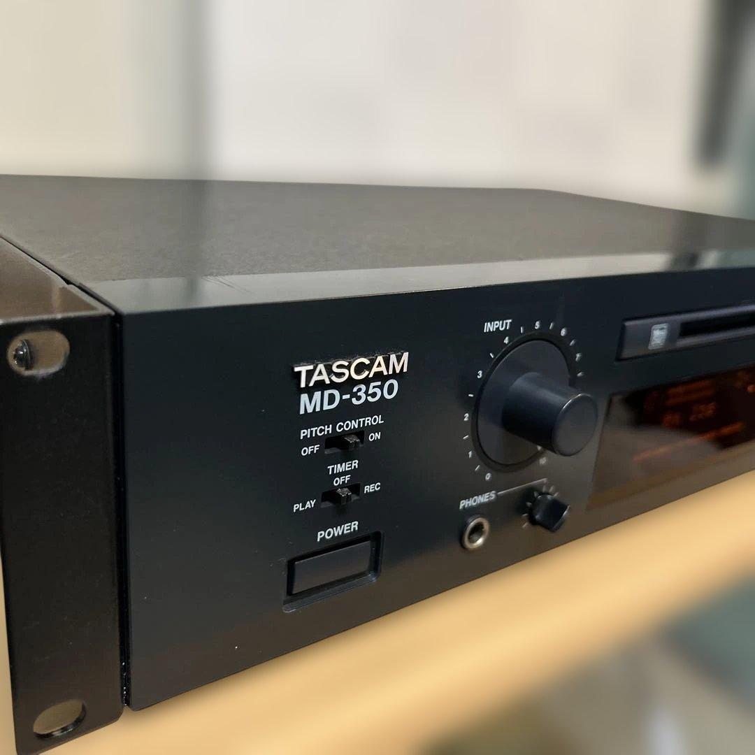 TASCAM MD-350 MDレコーダー