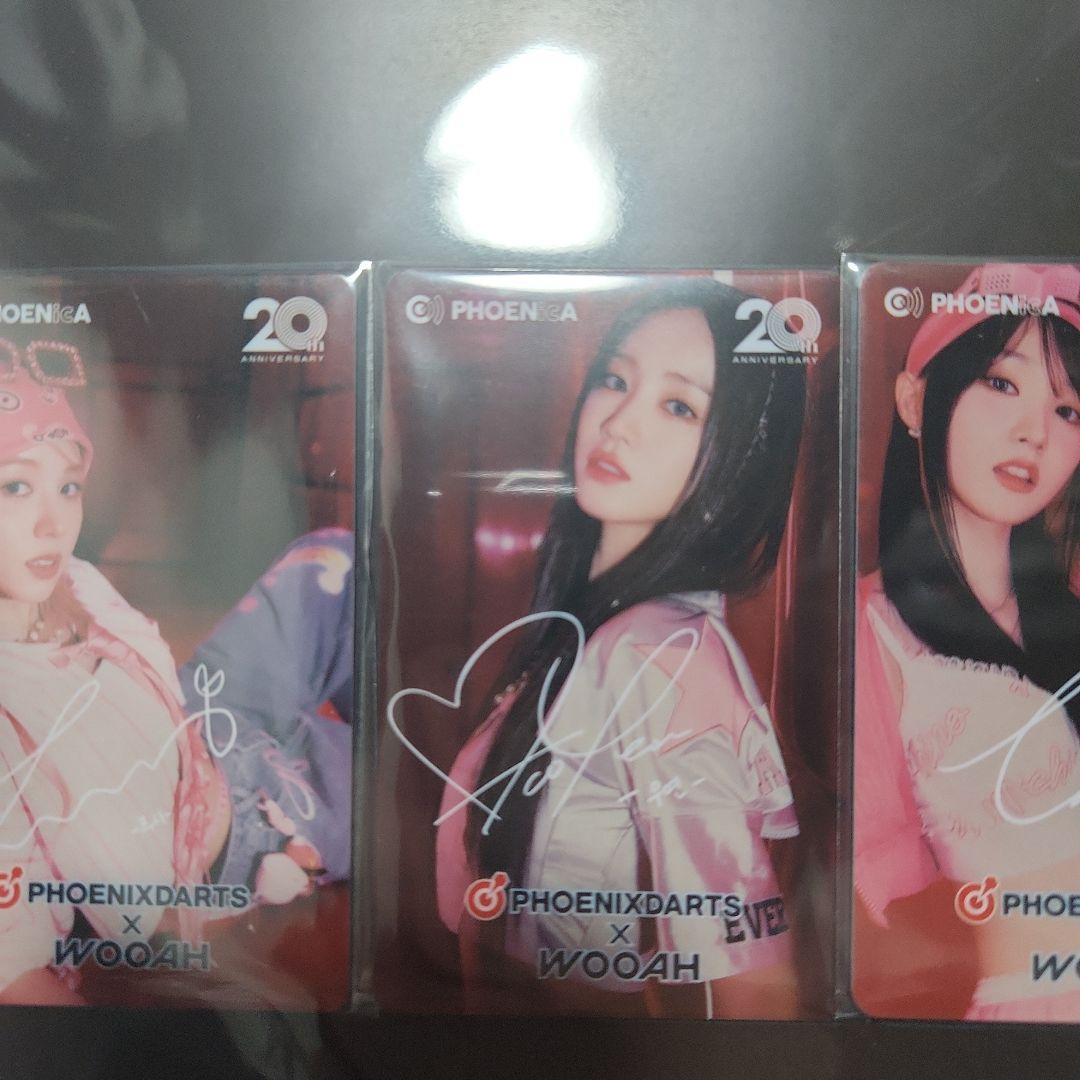 PHOENIXDARTS x WOOHAAH サイン入りカードセット
