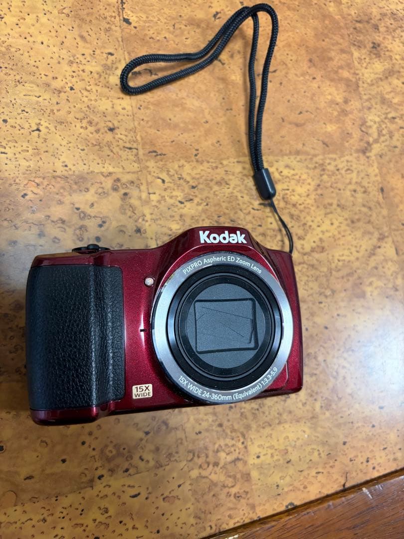 Kodak PIXPRO FZ152 レッド 15倍ズーム