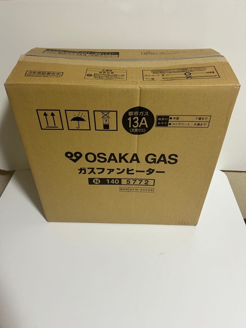 OSAKA GAS ガスファンヒーター N140 5772 GFH-240S