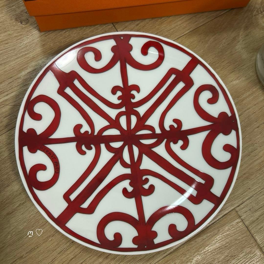 HERMESエルメス　ガダルキヴィール　No6パンプレート3枚セット　17cm皿